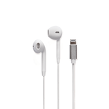 Classic Fit Lightning Earbuds, Matte White